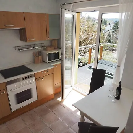 Mediterranes Gelbes Haus Pool Sauna Konigheim