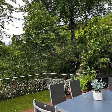 Mediterranes Gelbes Haus Pool Sauna *